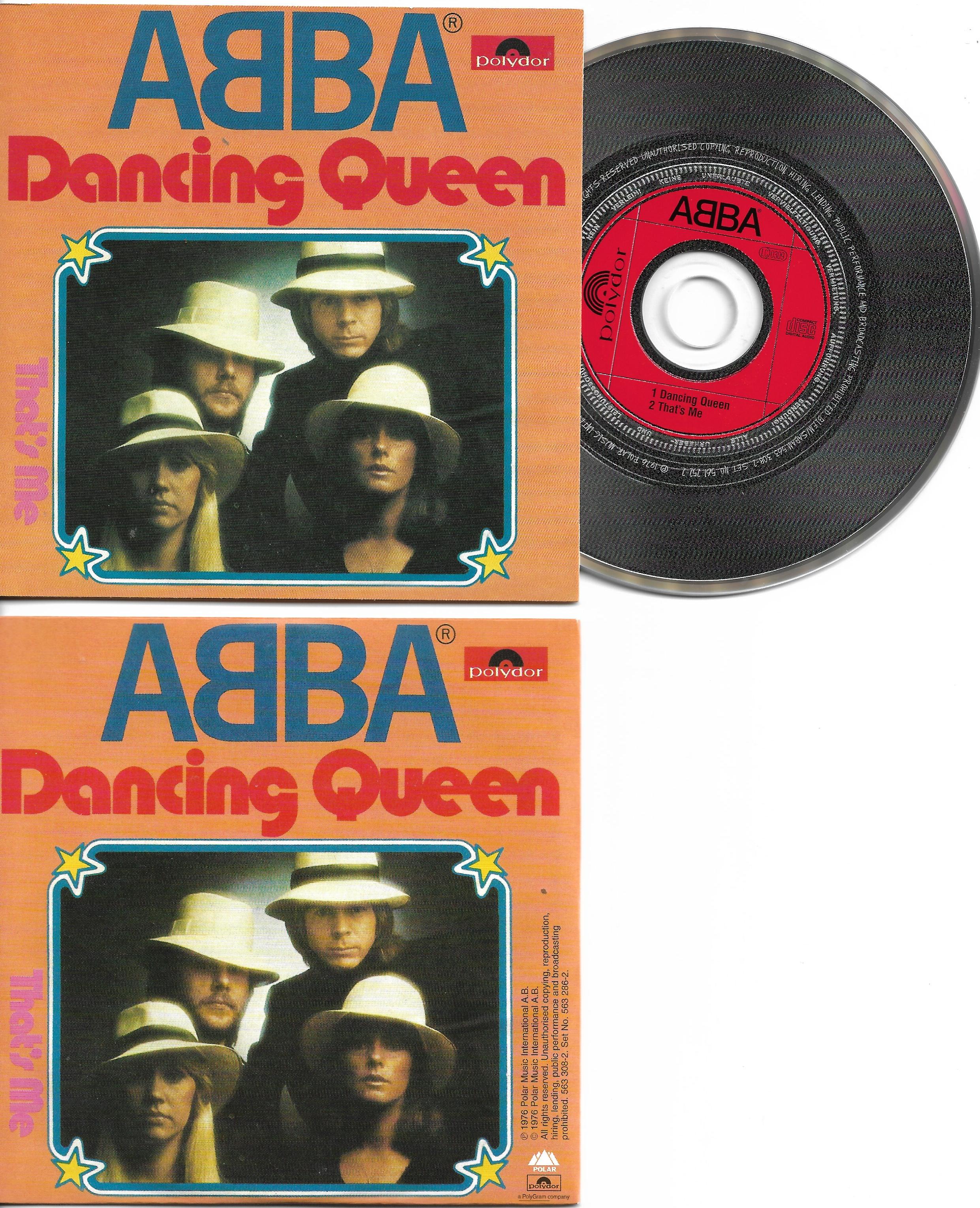 ABBA - Dancing Queen 2-track Card Sleeve