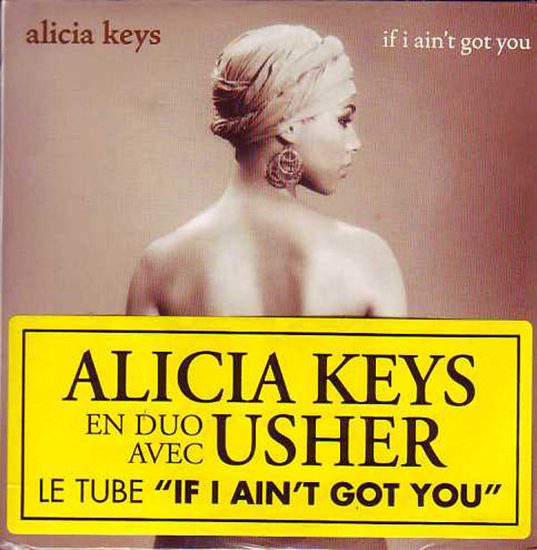 Alicia KEYS & USHER - If I Ain't Got You 3-track Card Sleeve