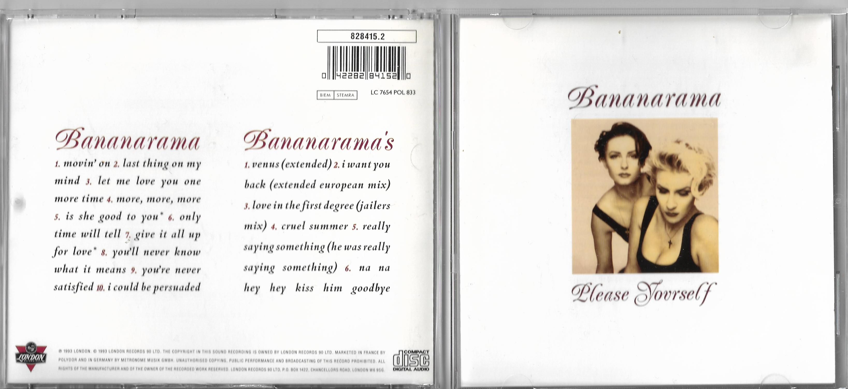 Bananarama - Please Yourself Album