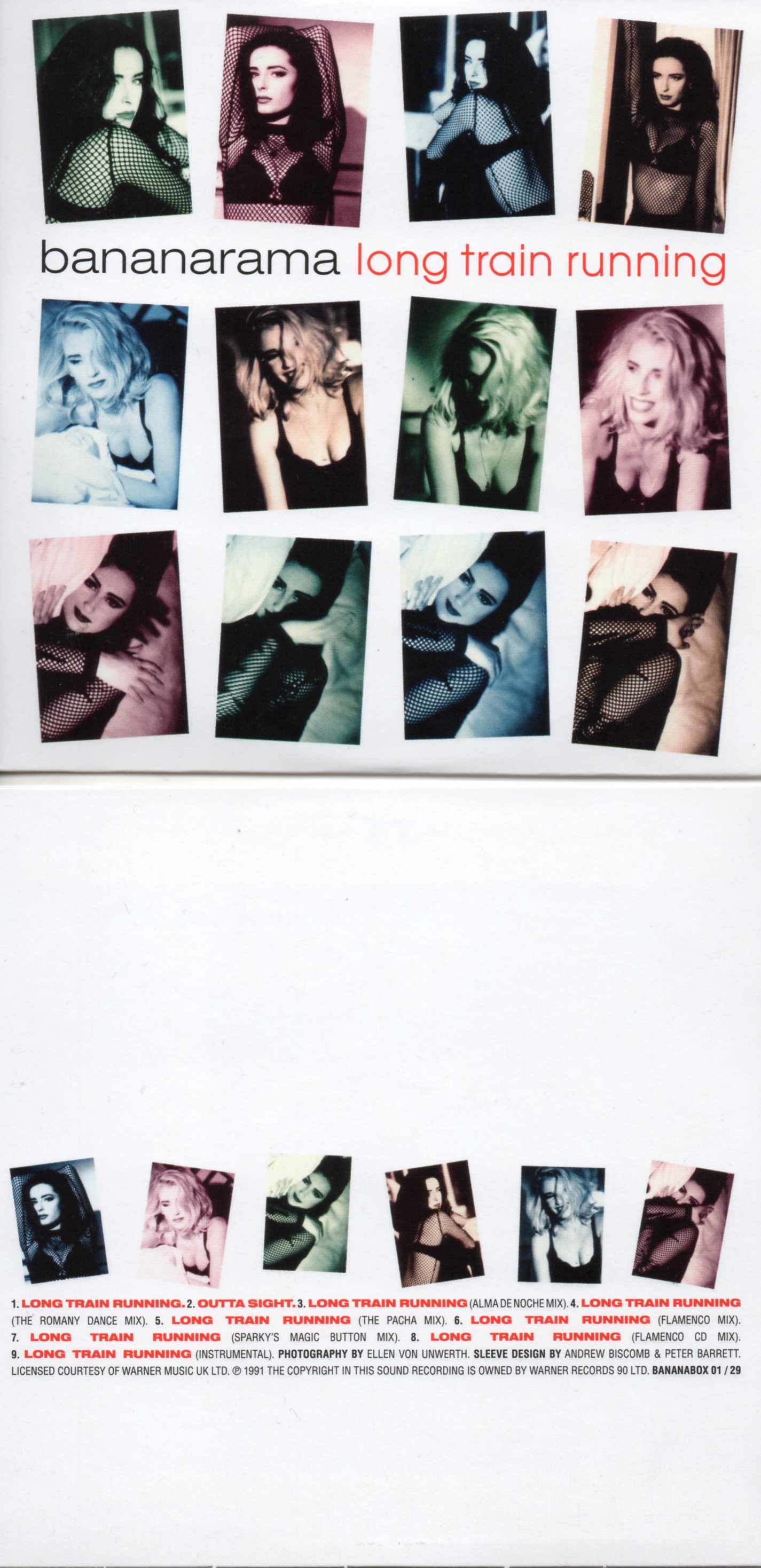 Bananarama - Long Train Running (1991 9-track Card Sleeve)
