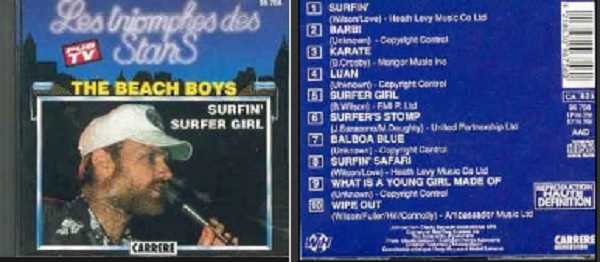 BEACH BOYS - Les Triomphes Des Stars France Only Compilation
