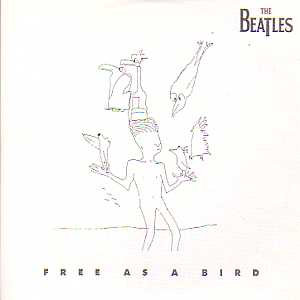 BEATLES - Free As A Bird 2-track Card Sleeve