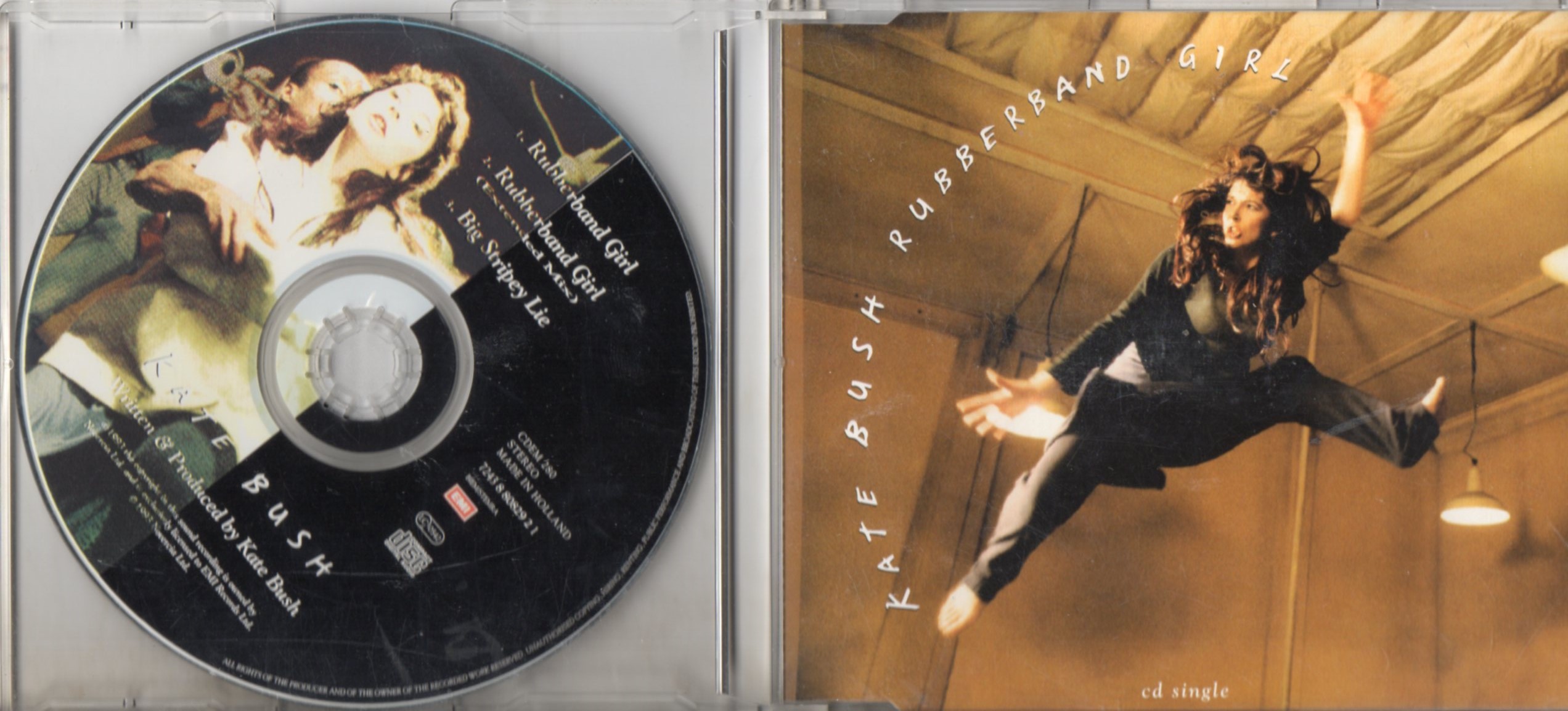 Kate BUSH - Rubberband Girl 3-track Jewel Case