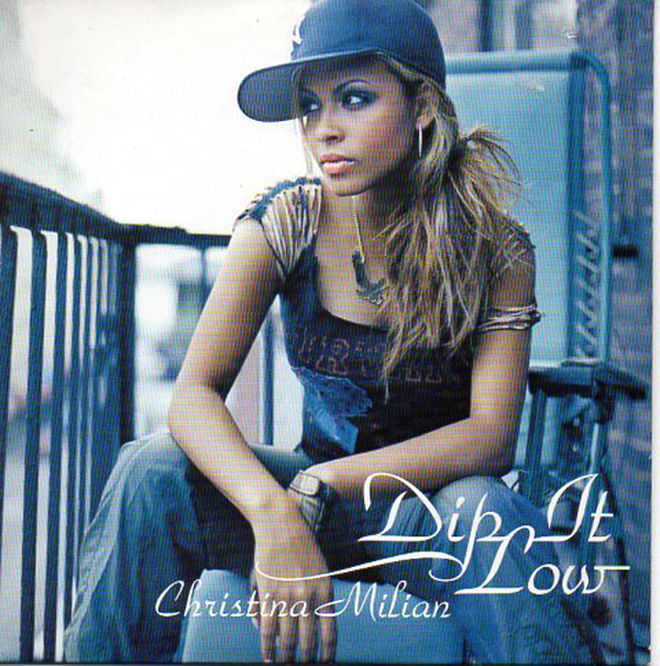 Christina MILIAN - Dip It Low - France Promo - 3-track Card Sleeve