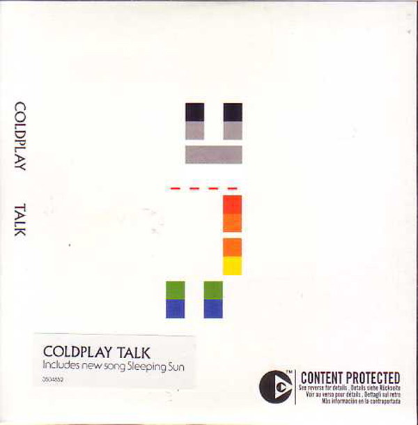 COLDPLAY - Talk 2-track Card Sleeve