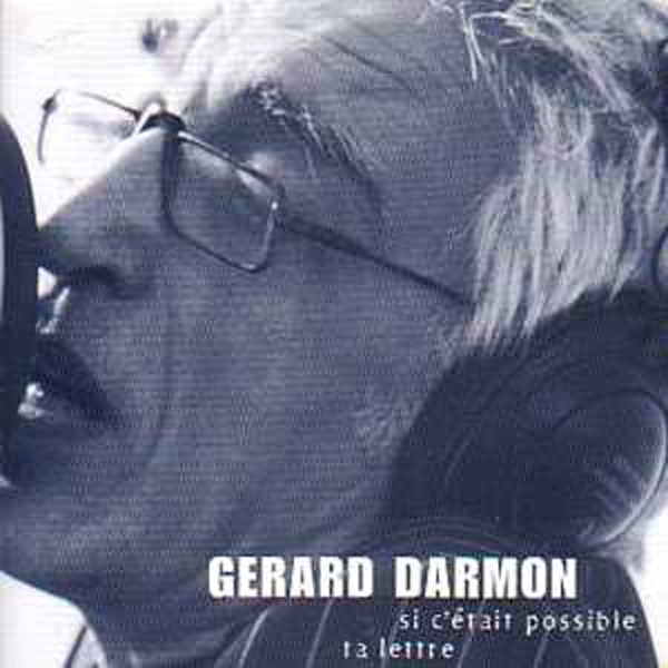 GÉRARD DARMON - Si c'etait possible promo 2 tracks CARD SLEEVE - CD single
