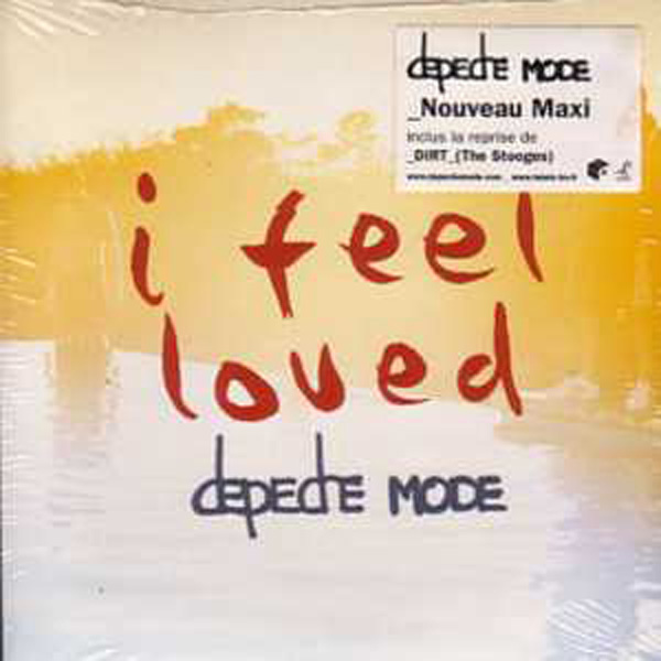 DEPECHE MODE - I Feel Loved 3 Tracks Card Sleeve Sticker