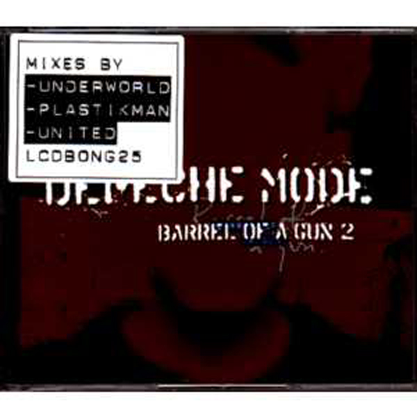 DEPECHE MODE - Barrel Of A Gun Cd2 3-track Jewel Case Sticker