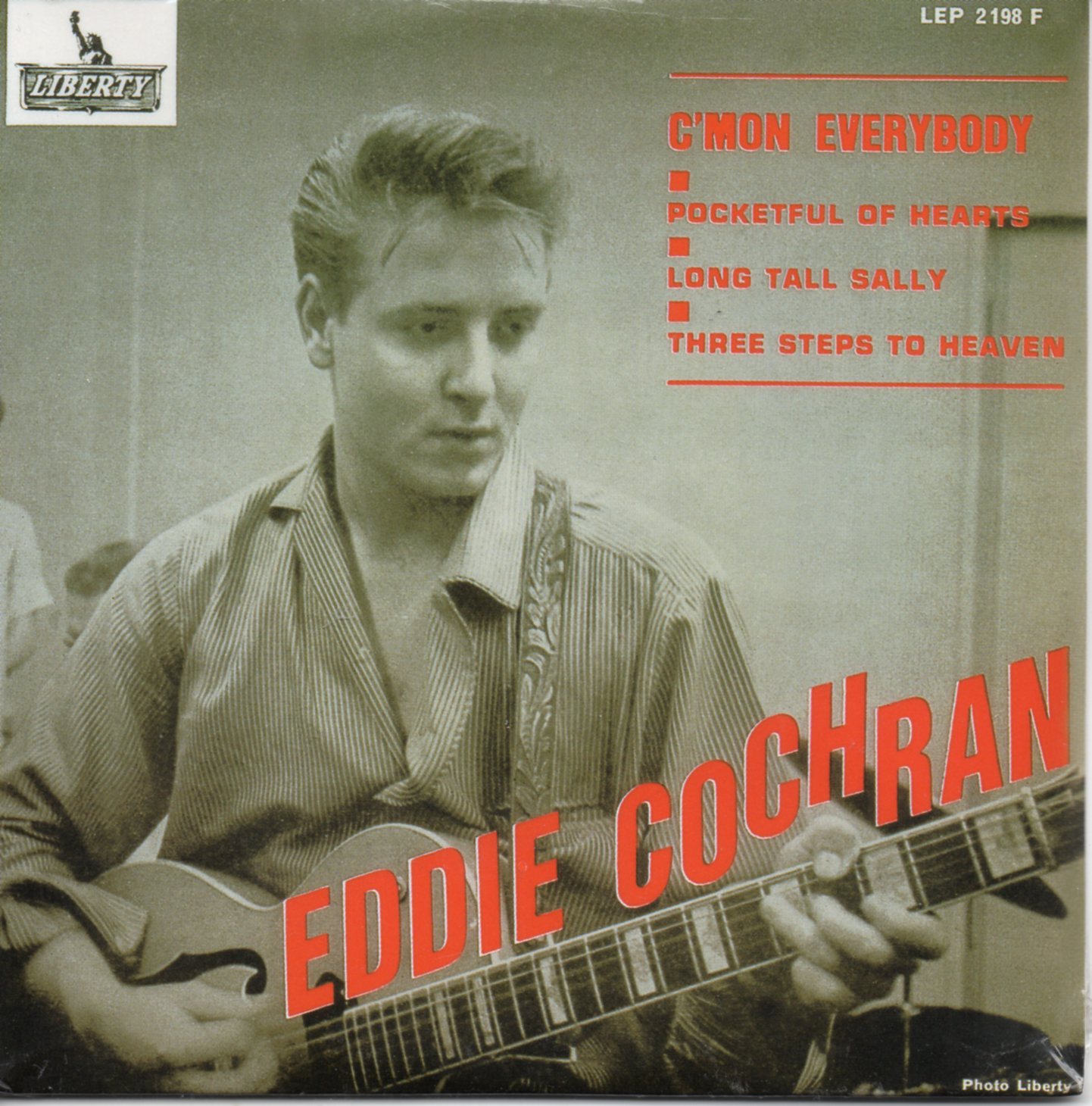 Eddie COCHRAN - C'mon Everybody 4-track Card Sleeve