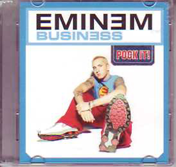 EMINEM - Business 'pock It!' Ltd Ed 2-track 3"