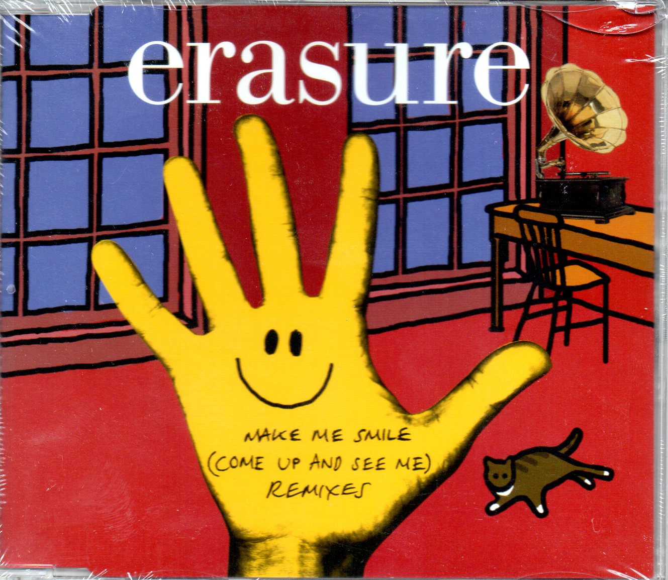ERASURE - Make Me Smile - Remixes - 3-track Jewel Case