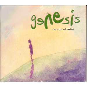 GENESIS - No Son Of Mine 3 Tracks Digipack Sticker On Sleeve