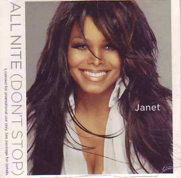 Janet JACKSON - All Nite Promo 1-track Card Sleeve