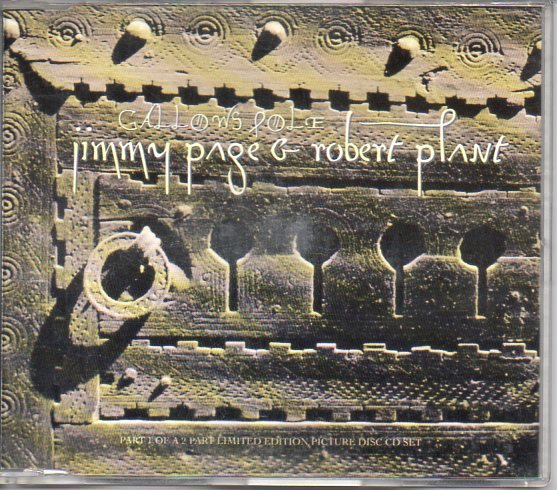 LED ZEPPELIN - Jimmy PAGE & Robert PLANT - Gallow's Pole 3-track Jewel Case