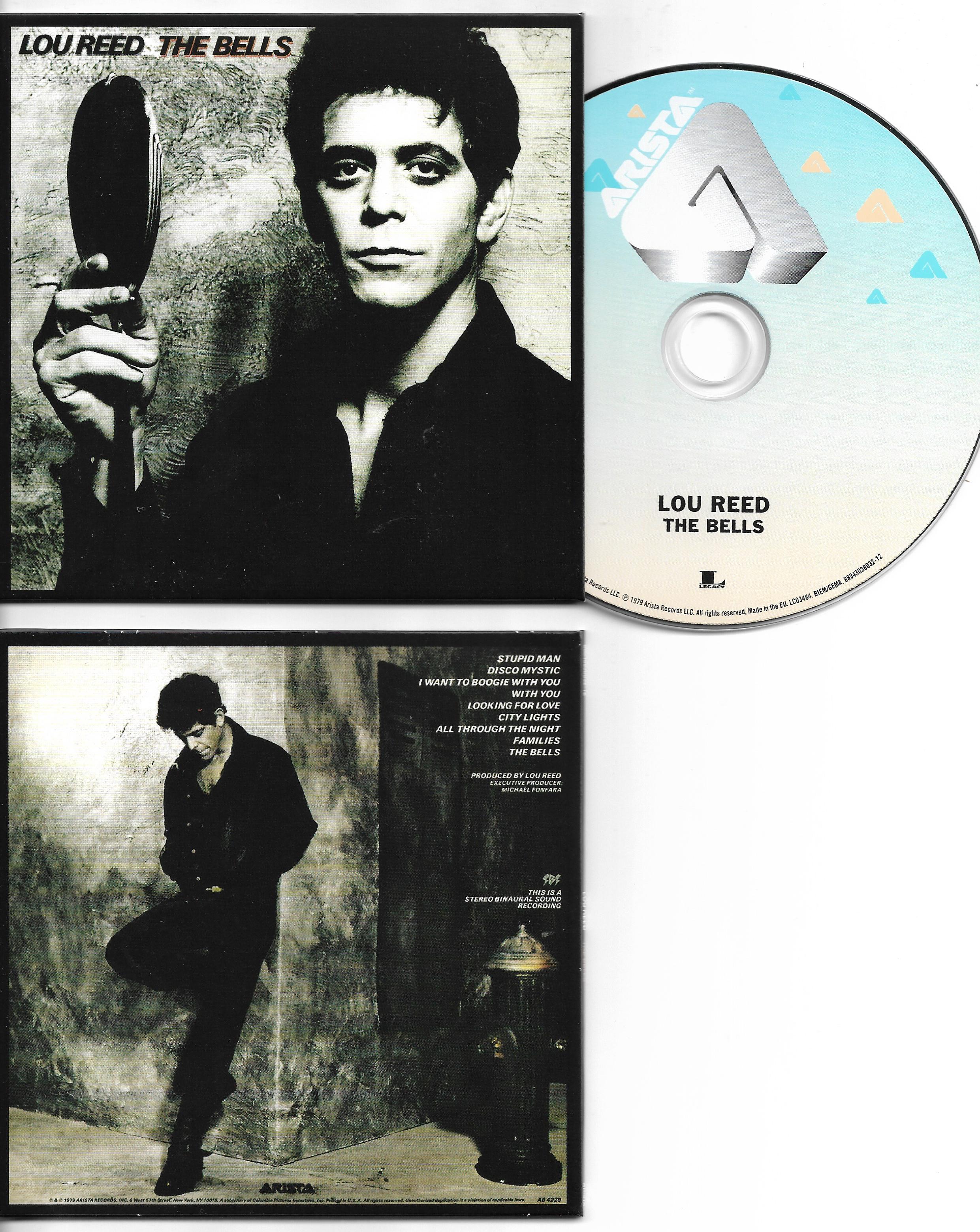 Lou REED - The Bells | Lou Reed Remaster - Mini Lp Replica 8-track Card Sleeve