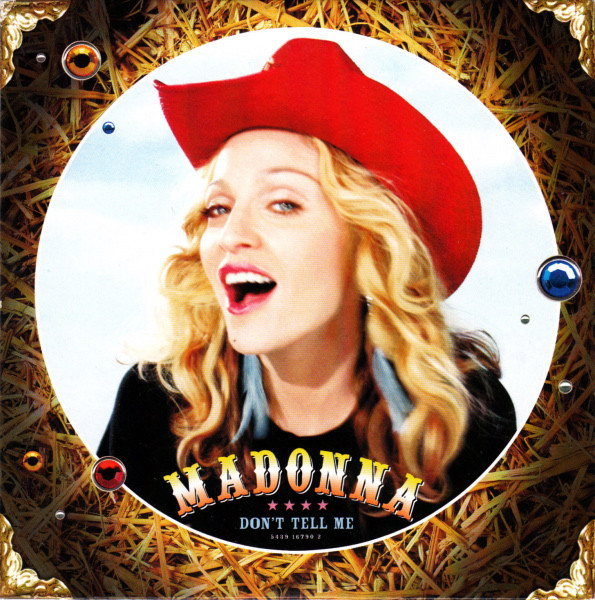 MADONNA - Don't Tell Me 2-track Card Sleeve