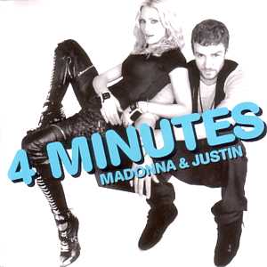 MADONNA & Justin TIMBERLAKE - 4 Minutes Card Sleeve 2 Tracks