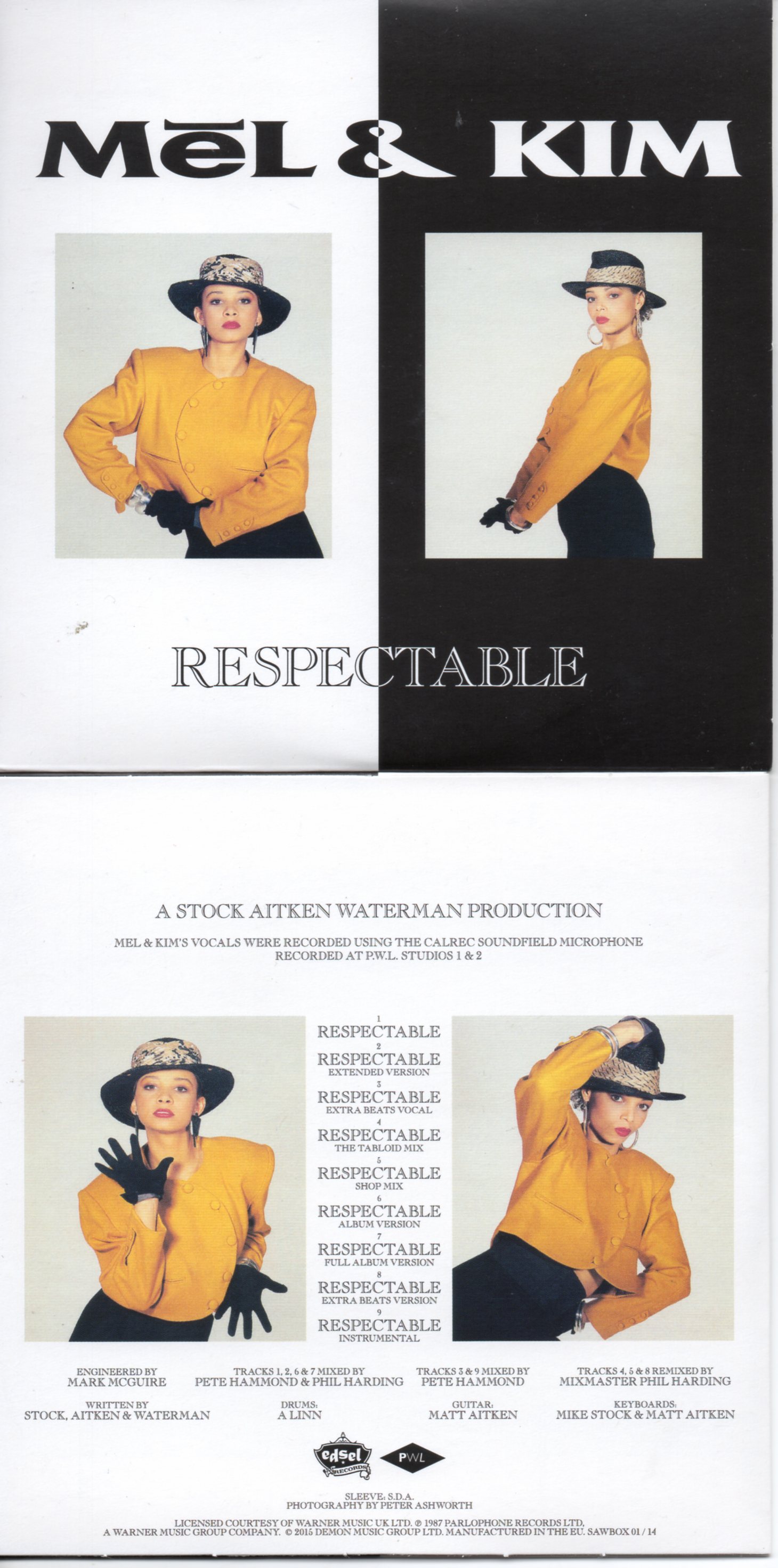 MEL & KIM - Stock Aitken Waterman - Megamix Ninety Stock Aitken Waterman Rare