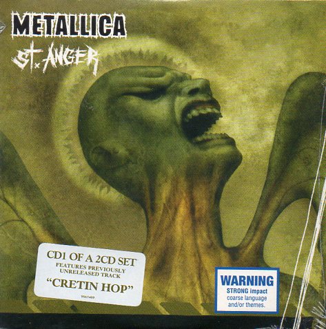 METALLICA - St Anger 2-track Card Sleeve - Australie -