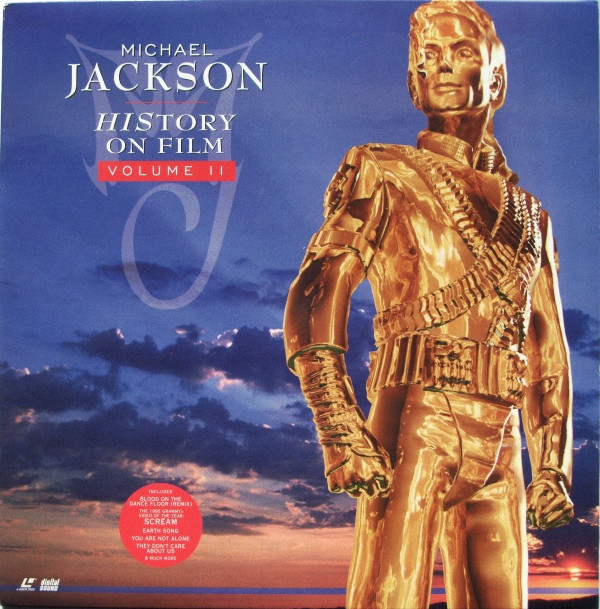 MICHAEL JACKSON - History on film Volume II - Laser Disc
