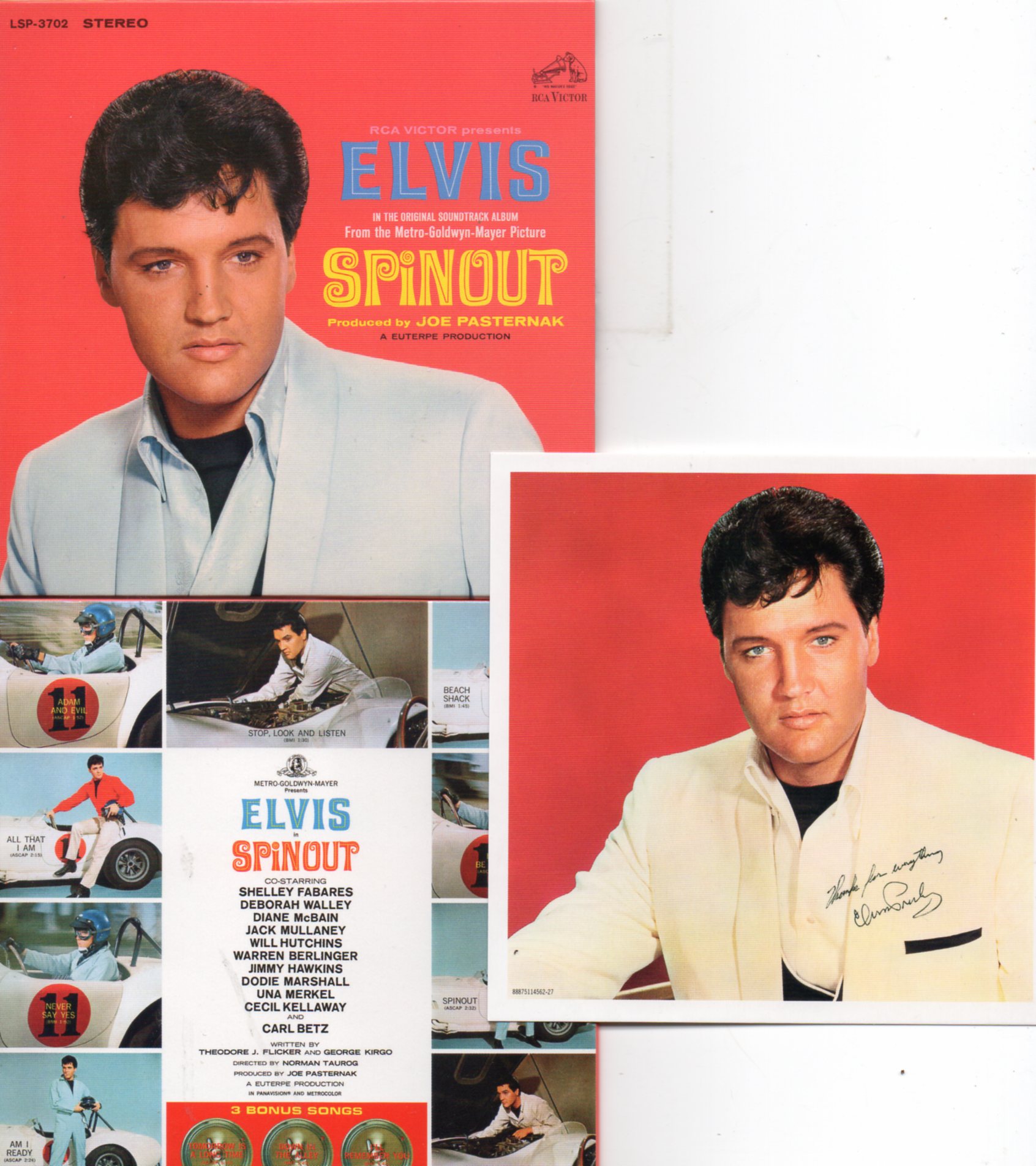 Elvis PRESLEY - Spinout (1966 - Mini Lp Replica - 12-track Card Sleeve)