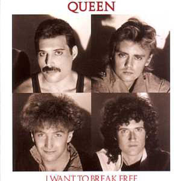 QUEEN - I Want To Break Free + Germany + 2-track Card Sleeve - Reedition Du 45t Original - - Reissue Of Orig