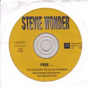 Stevie WONDER - Free - French Promo 1-track
