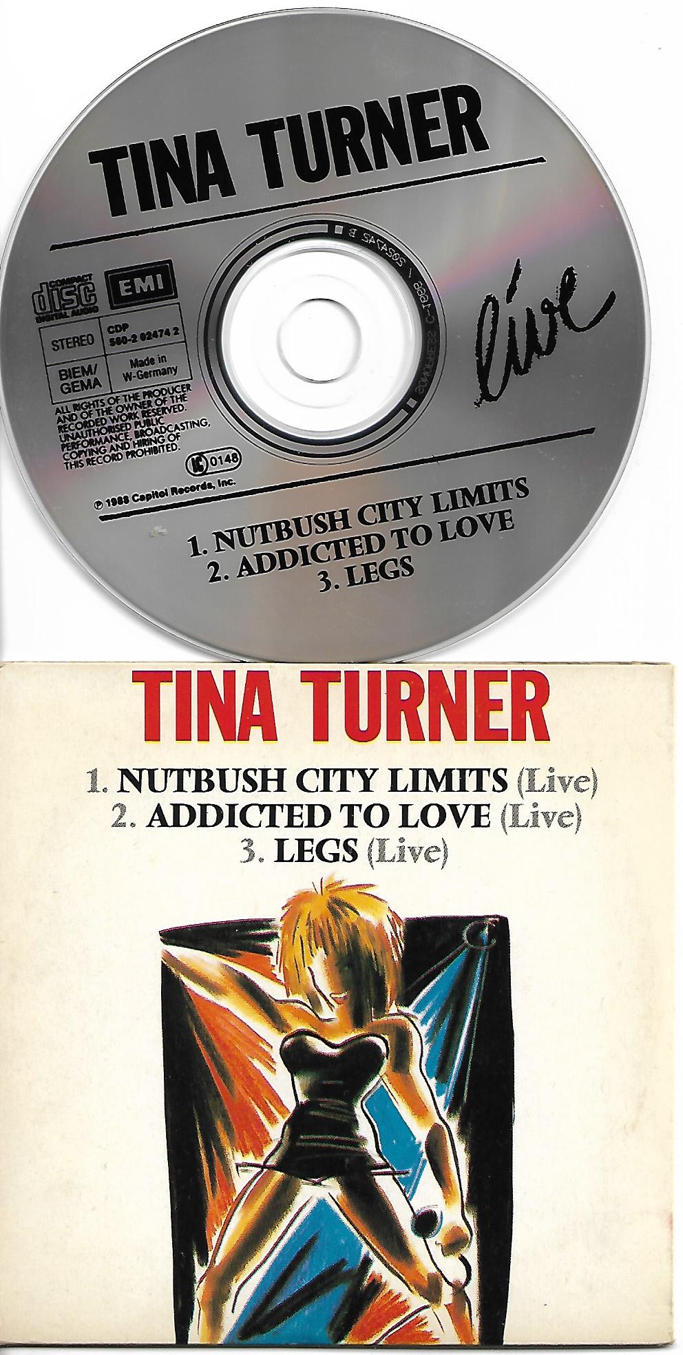 Tina TURNER - Nutbush City Limits Card Sleeve 3 Tracks