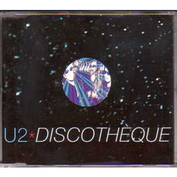 U2 - Discotheque Australia 4 Tracks Jewel Case