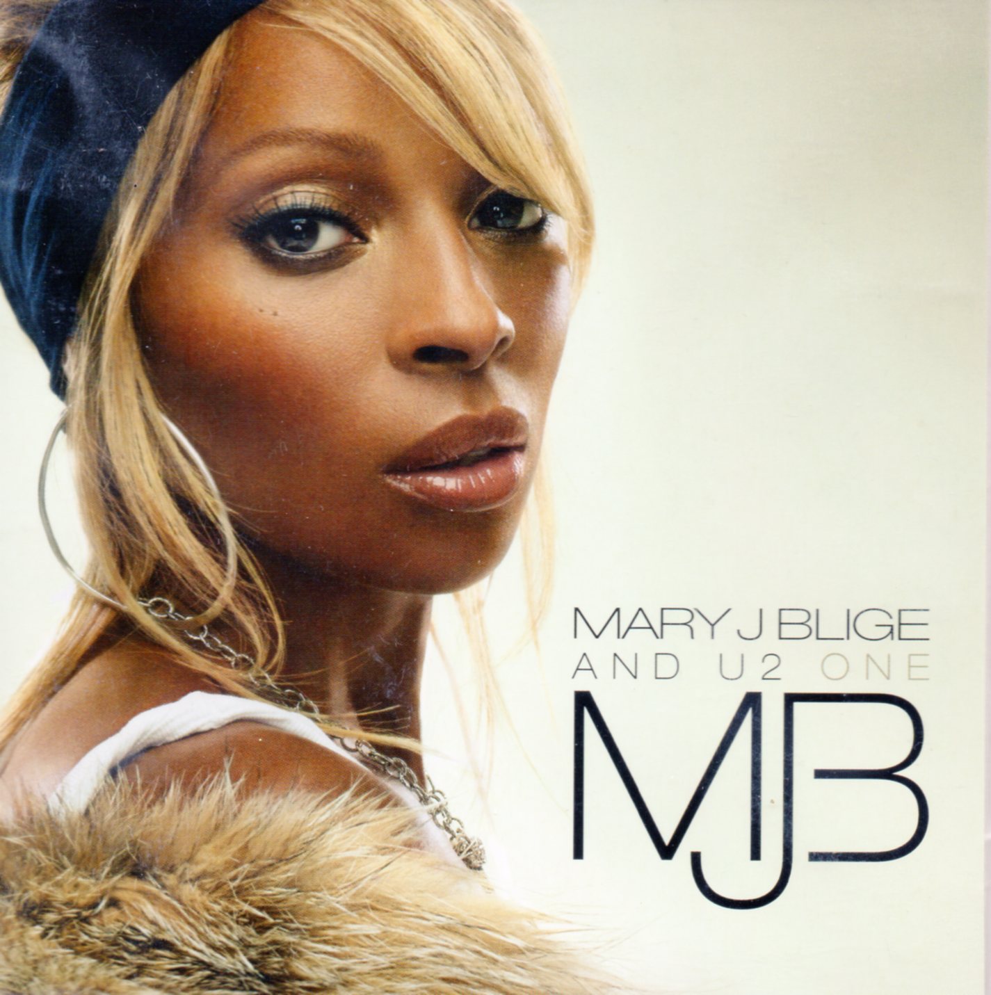 U2 & Mary J BLIGE - One 2-track Card Sleeve